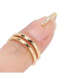 Fashion Fingernail Opening Ring | Trendy Nail Art Jewelry for Ladies | Decorative Nail Accessories - Buy Online on GoSupps.com