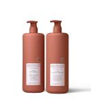 Kristin Ess Hair Curl Shampoo & Conditioner Set - Moisturizing Anti-Frizz Silicone-Free for Curly Hair - 1 Liter - Ideal for 2A-4C Hair Types - International Shipping Available - Buy Online on GoSupps.com