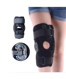 Comfyorthopedic Locking Knee Brace with Metal Side Stabilizers - PCL/ACL Hinged ROM Brace for Meniscus Tear - Knee Braces for Pain Relief with ROM Dial for Women & Men - Buy Online on GoSupps.com