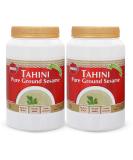 Baron's Pure Tahini Sesame Paste  Rich Creamy Taste for Hummus Dips & Baba Ghanoush  Kosher All-Natural Keto-Friendly Ground Seeds  Vegan Non-GMO Gluten- & Peanut-Free  2 Jars of 16 Oz. - Buy Online on GoSupps.com