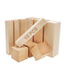10 Pcs Large Unfinished Basswood Carving Blocks for Wood Carving Kit - Beginners and Professionals - Buy Online on GoSupps.com