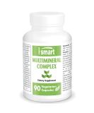 Supersmart Multimineral Complex with Magnesium, Zinc, Boron, Calcium & More - 90 Vegetarian Capsules | Non-GMO & Gluten Free - Buy Online on GoSupps.com