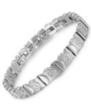 Buy RainSo Magnetic Bracelets for Women - Adjustable Stainless Steel Kissing Fish Design | Perfect Gift for Mother's Day & Birthdays - Buy Online on GoSupps.com