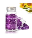 Gowwim Hair Vitamin Serum Capsules - Argan  Macadamia  Avocado Oil Complex for Smooth  Silky Hair Growth - 30 PCS - Buy Online on GoSupps.com