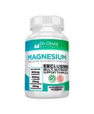 Dr. Olivia's Magnesium Glycinate Complex with L-Theanine, Passionflower & Valerian Root - 90 Capsules - Buy Online on GoSupps.com