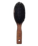 Nippes Solingen Pneumatic Hair Brush for Fine & Sensitive Hair | Rosshaar/Nylon Mixture | Gentle Cushions & Brown Beech Grip - Buy Online on GoSupps.com