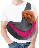 Summary small dog carrying bag puppy pocket pet pet transport bag with adjustable shoulder strap dog carrier mesh mesh dog carrier outdoor cat carrier small animals dog application travel rosa - Buy Online on GoSupps.com