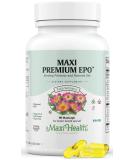 Organic Evening Primrose Oil Capsules 1500mg - Hormone Balance & Menopause Relief - GLA Supplement for Women - 90 Count - Buy Online on GoSupps.com