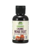 Now Foods Real Food Organic Monk Fruit Zero-Calorie Liquid Sweetener Caramel 1.8 fl oz (53 ml) - Buy Online on GoSupps.com