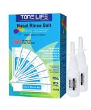 160 Refills Nasal Rinse Mix + 2 Nasal Sprayer - Neti Pot Salt for Sinus & Nose Wash - Buy Online on GoSupps.com