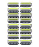 Dorco Pace 5 Pro Razors - Men's Shaving System with Trimmer | 16 Refill Cartridges Set (No Handle) - International Shipping Available - Buy Online on GoSupps.com