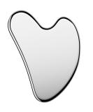 HOOPLE 304 Stainless Steel Gua Sha Tool for Face & Body Massage - Premium Facial Care & Skin Treatment Essentials - Buy Online on GoSupps.com