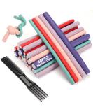 Aiducho Large Curls Papilotten - 30 Soft Rubber Rollers for Overnight Big & Small Curls 24cm/9.45 - Ideal for Short & Medium Hair - Buy Online on GoSupps.com