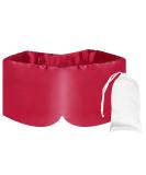 PATIKIL 100% Natural Silk Sleep Mask - Adjustable Soft Eye Cover for Travel & Side Sleeping - Cooling Blackout Eye Mask in Wine Red - Buy Online on GoSupps.com