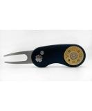 Full Metal Golf Divot Repair Tool with Magnetic Ball Marker - Black + 12g - Buy Online on GoSupps.com