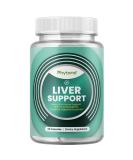 Liver Support Supplement with Zinc Oxide for Immunity & Liver Health - Silymarin Milk Thistle, Dandelion Root, & Artichoke Extracts - Promotes Liver Cleanse - Buy Online on GoSupps.com