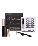 Magnetic eyelash and eyeliner kit 1 Tube of Magnetic Eyeliner 5 Pairs of Magnetic Eyelashes 1 Eyelash Applicator - Buy Online on GoSupps.com
