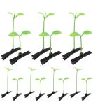 HANABASS 50pcs Bean Sprout Hair Clips - Cute Plant Hairpins for Women, Kids, Girls - Green Barrette Headwear for Home, School, Easter Party - Buy Online on GoSupps.com