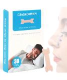 30 Nose Plasters for Snoring Relief | Anti-Snoring Strips for Better Breathing in Sleep & Sports - Buy Online on GoSupps.com