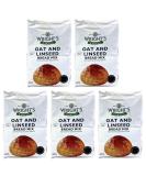 Wright's | Oat & Linseed Bread Mix 5X500g | white baker's quality flour with pinhead oats | For Machine or Hand Baking | Baking Success Guaranteed | Suitable for Vegetarians - Buy Online on GoSupps.com
