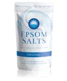 Elysium Spa Natural Original Epsom Salts White 450g - Pack of 1 | Fresh and Pure Magnesium Sulfate for Relaxation - Buy Online on GoSupps.com