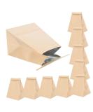 FRCOLOR 50 Pcs Outdoor Vomit Bags - Self Sealing Brown Paper Waste Bags for Travel & Pregnant Women - Buy Online on GoSupps.com