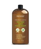 First Botany Tea Tree Mint Hand Soap - Natural Liquid Hand Soap with Peppermint, Jojoba & Coconut Oil - 16 oz - Buy Online on GoSupps.com