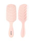 Sofmild Curved Vented Paddle Brush - Detangle & Style Faster | Flexible Bristles for Curly, Thick, Wet Hair - Buy Online on GoSupps.com