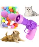 XPJBKC Plush Ball Shooting Gun for Cats Cat Ball Toy Launcher Interactive Cat Toys Balls Cat Toy Launch Gun with 100 Pcs Balls for Indoor Pet Playing Exercise Chasing Training Hunting Purple - Buy Online on GoSupps.com
