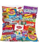 Assorted Classic Candy Mix - 4 Pounds Mega Variety Individually Wrapped Fun Size Minis Bulk Assortment for Candy Bowls, Parties, and Parades - Buy Online on GoSupps.com