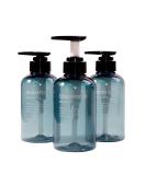 Yeeco 10oz/300ml Clear Blue Shampoo Pump Bottle 3-Pack - Refillable Dispenser for Bathroom, Kitchen, Hotel - Shampoo and Conditioner Bottles - Buy Online on GoSupps.com