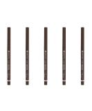 Essence Micro Precise Eyebrow Pencil No. 03 Dark Brown (5-Pack) | Long-Lasting Vegan Waterproof Natural Definition - No Microplastics No Perfume - Buy Online on GoSupps.com