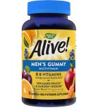 Nature's Way Alive! Men's Gummy Vitamins Fruit Flavors 60 Gummies - Buy Online on GoSupps.com