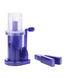 Blue Easy Weaver Knitter: Mini Household Knitting Tool for Sweaters & Bracelets - DIY Craft Tool - Buy Online on GoSupps.com