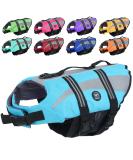 Emust Life Vest for Dogs | Lightweight & Durable Dog Swimming Jacket | Perfect for Small Medium & Large Dogs | XL Blue - Ideal for Water Activities - Buy Online on GoSupps.com