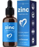 Liquid Zinc for Kids & Adults | Vegan, Pure Ionic Zinc Drops Enhanced with Vitamin C | Elemental Zinc Supplements for Immune Support | Sugar-Free Zinc Liquid 4 oz - Buy Online on GoSupps.com