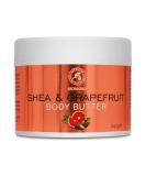 Shea & Grapefruit Body Butter 250g | Natural Moisturizing Cream for Dry Skin | Karit Oil Body Butter | Nourishing Skin Care - Buy Online on GoSupps.com