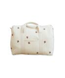 Sonarin Big Capacity Embroidery Baby Diaper Bag - Lightweight Travel Hand Luggage & Shoulder Bag with Cherry Design - Buy Online on GoSupps.com