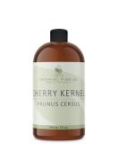 100% Pure Cherry Kernel Oil - Unrefined Cold Pressed Non-GMO Vegan Carrier Oil for Hair Skin & Nails - 16 oz Therapeutic Grade - Buy Online on GoSupps.com