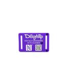 DOGTAP Light Small | Intelligent Purple Dog Tag with NFC Chip - 50x30mm | International Shipping Available - Buy Online on GoSupps.com