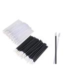 200 Pieces Disposable Lip Brushes Lipstick Stick Applicator Lip Gloss Concealer Brush Lip Applicator Tool (Black+White) - Buy Online on GoSupps.com