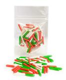 A Pinch Of...- Christmas Macaroni Rods -25g. Red White and Green perfect Christmas sprinkles for your festive cakes and bakes. A real showstopper. Just enough for a single bake. - Buy Online on GoSupps.com