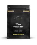 Buy Protein Works Whey Protein 360 - 1.2kg Banana Milkshake | 40 Servings | Enhanced with Vitamins | Premium Whey Protein Powder - Buy Online on GoSupps.com
