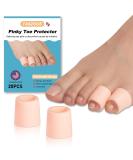 10 Pairs Pinky Toe Protector - Silicone Toe Covers with Aloe Vera for Blisters & Hammer Toes | Comfort & Relief in Nude - Buy Online on GoSupps.com