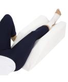 Xtra- Comfort Leg Elevation Pillow - for Swelling Elevating Post Surgery Recovery Support - Firm Wedge Rest - Breathable for Knee Ankle and Foot Injury Pain Relief - Improve Circulation and Sleep White - Buy Online on GoSupps.com