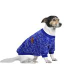Shop Hualisiji 4XL Dog Sweater - Warm & Light Dark Blue Hoodie for Large Dogs | Soft & Elastic Fabric - Buy Online on GoSupps.com