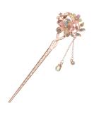 Vintage Hair Stick Opal Hair Chopsticks Hair Decor Chinese Hairpins Old Hair Clip (Colorful) - Buy Online on GoSupps.com