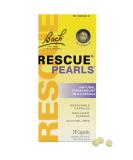 Bach RESCUE PEARLS, Natural Orange Vanilla Flavor, Natural Stress Relief, Homeopathic Flower Essence, Quick-Dissolve, Gluten & Sugar-Free, 28 Count 1 Count - Buy Online on GoSupps.com