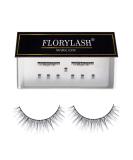 Florylash | Natural Look Magnetic Eyelashes - 3 Magnets No Eyeliner 3D Volume Reusable - Size S 25mm Wide - Buy Online on GoSupps.com