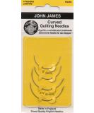 Colonial Needle JJ60400 Curved Quilting Hand Needles, 4-Pack , Yellow 1 Pack - Buy Online on GoSupps.com